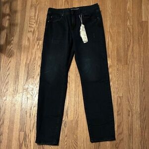 Bootlegger Men's Dark Blue Organic Cotton Straight Leg Jeans